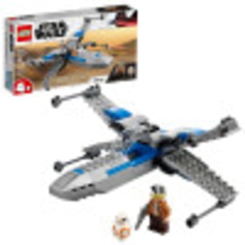 LEGO Star Wars Resistance X-Wing 75297 Building Kit; Awesome Starfighter Building Toy for Kids Aged 4 and Up, Featuring Poe Dameron and BB-8; New 2021