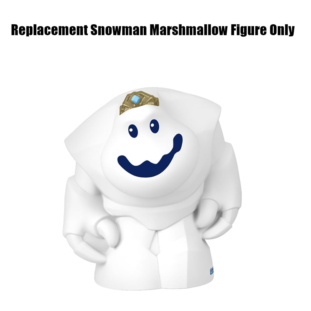 Replacement Part for Fisher-Price Little-People Carry Along Castle Case Playset - HMX76 ~ Replacement Snowman Marshmallow Figure ~ Inspired by Disney