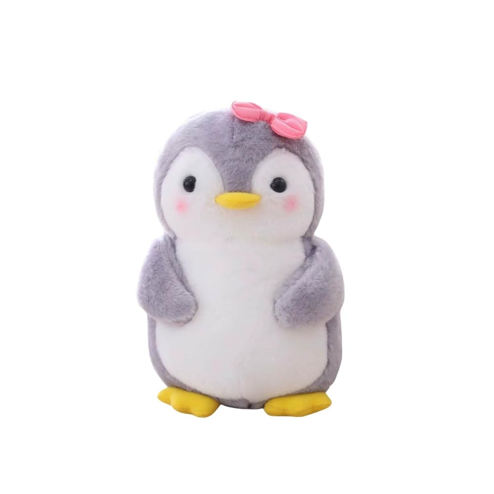Xshelley 9.8 inch new Penguin Plush Toys Pillow,Penguin Doll Stuffed Animal Plush Toys,Marine Animal,Children's Birthday Gift Home Decor (Girl's