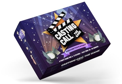 Casting Call Original Edition - Party Card Game - Hilarious Hollywood Theme Card Game for Family Game Night - for Adults and Teens - 4-8 Players, Play
