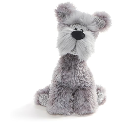 GUND Bentley Wire Hair Terrier Dog 11.5"" Plush, Gray (320585)