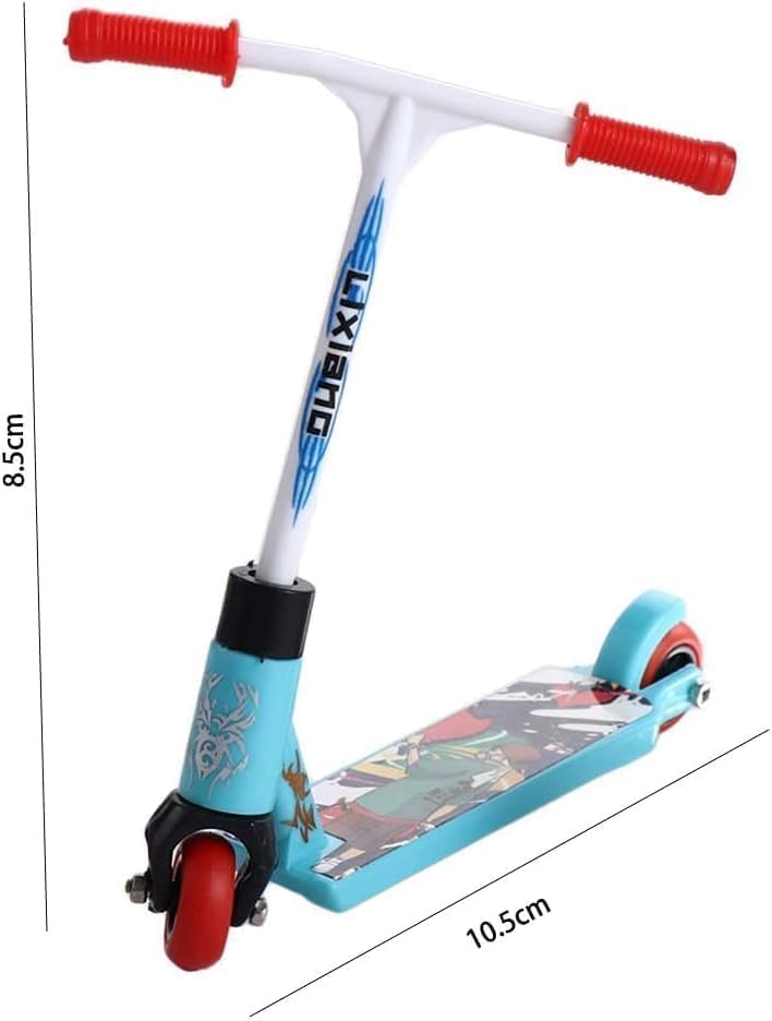 YLiiii 3Pcs Finger Scooter Mini Two Wheel Toys,Mini Scooters Finger Board Accessories,Tiny Trick Scooter for Finger Training, Party Favors, Birthday