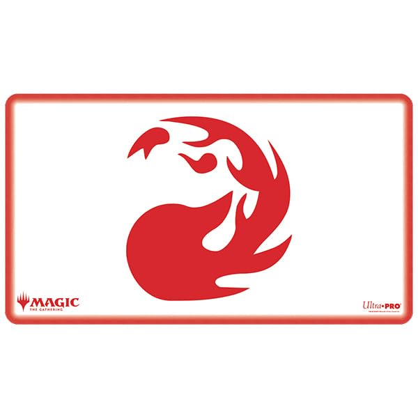 Ultra PRO - Mana 8 Stitched Edge Playmat - Mountain for Magic: The Gathering, Collector's Edition Durable Non-Slip MTG Protective Enhanced Gaming