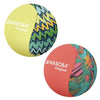 Waboba Original Water Skipping Ball 2 Pack, Neon Abstract & Zigzag