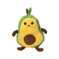 Silverback Commerce Avocado Reversible Mood Plushie Stuffed Animal Double-Sided | Green and Yellow | Show Your Mood Without Saying a Word New Model