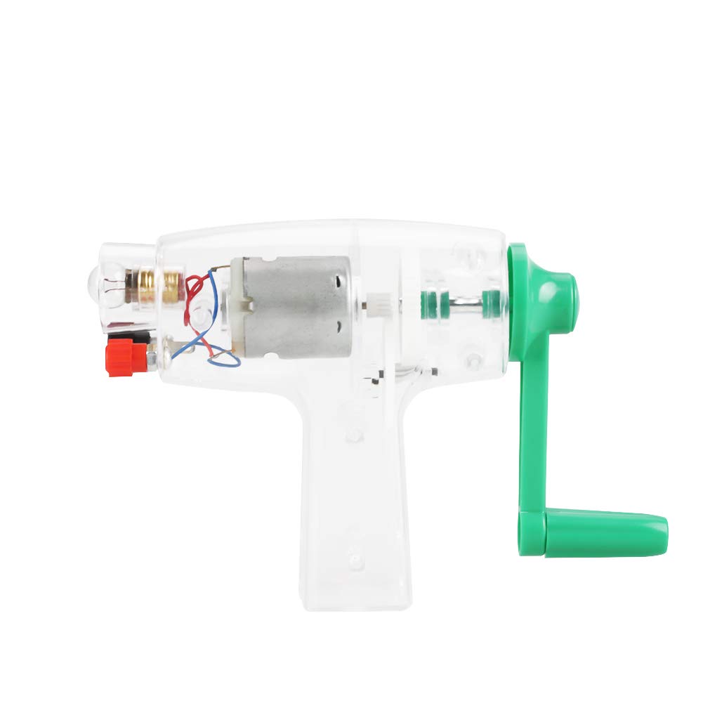 Walfront Emergency Hand Crank Driven Electricity Generator Self Powered For Mechanical Emergency Power Supply, Testers And Calibrators