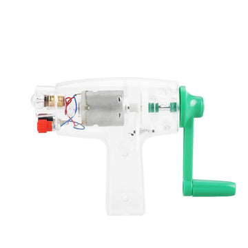 Walfront Emergency Hand Crank Driven Electricity Generator Self Powered For Mechanical Emergency Power Supply, Testers And Calibrators