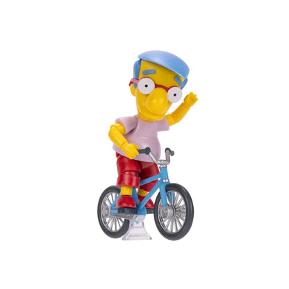 The Simpsons 5" Action Figure Milhouse with Bicycle Wave #3