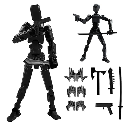 2026 New Assembly Completed-Titan 13 Action Figure,Dummy Robot 13 Action Figures Set,3D Printed Multi-Jointed Action Figures,Nova 13 Action Figure