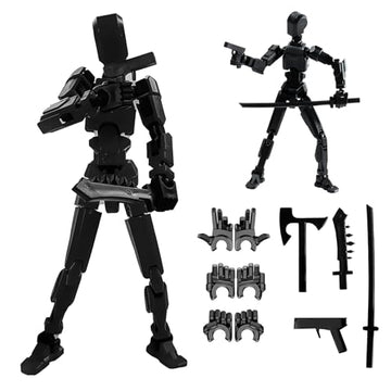 2026 New Assembly Completed-Titan 13 Action Figure,Dummy Robot 13 Action Figures Set,3D Printed Multi-Jointed Action Figures,Nova 13 Action Figure