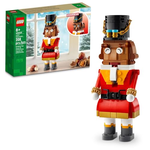 LEGO Nutcracker Christmas Decor - Building Toys for Kids, Boys & Girls, Ages 8+ - Nutcracker Decorations for Home - Gift Ideas for Christmas