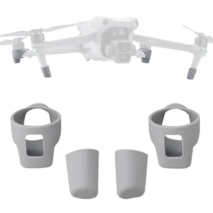 CAPART Landing Gear Mats for DJI Air 3 / 3S, Landing Legs Wear-Proof Dust-Proof Feet Caps