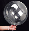 20 Inch Bobo Balloons, 10 Pcs Clear Bobo Balloon, Large Bubble Balloons