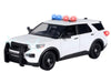 MOTORMAX 1/24 Scale 2022 Explorer Police Interceptor Utility Light & Sound 79541 White