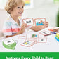 Coogam Sight Words Educational Flashcards - 220 Dolch Sightwords Game with Pictures & Sentences,Literacy Learning Reading Cards Toy