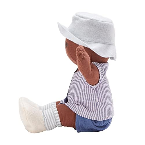 Madame Alexander 12" Baby Alex Cloth Doll, Dark Skin Tone