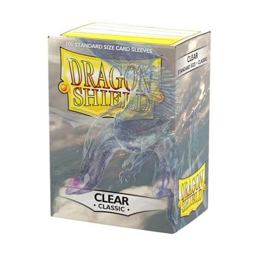 Dragon Shield | Standard Size Card Classic Sleeves | 100 CT - Smooth & Tough Premium TCG Sleeves - Compatible with Pokemon, Flesh & Blood, One Piece &