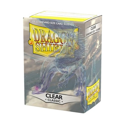 Dragon Shield | Standard Size Card Classic Sleeves | 100 CT - Smooth & Tough Premium TCG Sleeves - Compatible with Pokemon, Flesh & Blood, One Piece &