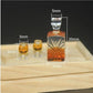 A Set 1:12 Scale Dollhouse Miniature Accessories Whiskey Wine Bottle Bar Model Convenient and Nice Dollhouse Accessories