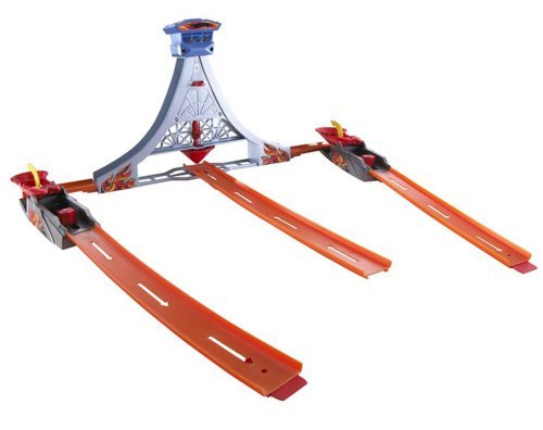 Mattel Hot Wheels Trick Tracks Drop Tower Deluxe Stunt