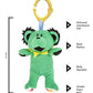 daphyls Grateful Dead Dancing Bear Baby Learning and Engagement Plush