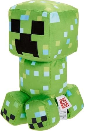 Minecraft The Game: Charged Creeper 8" Plush Character