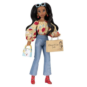 Disney ILY 4EVER Fashion Dolls Inspired by Belle 11.5" Tall with 13 Points of Articulation, Glittery Mickey Ring Included for You!