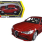 Alfa Romeo 2016 Giulia Burgundy 1/24 by Bburago 21080