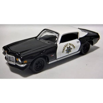 1970 Chevy Camaro Z28 California Highway Patrol (CHP) Black and White America's Finest Limited Edition to 3,600 Pieces Worldwide 1/64 Diecast Model