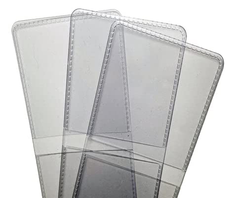25 Pack Double Pocket 2.5 x 2.5 Unplasticized Vinyl Flips Safe for Long Term Coin Storage