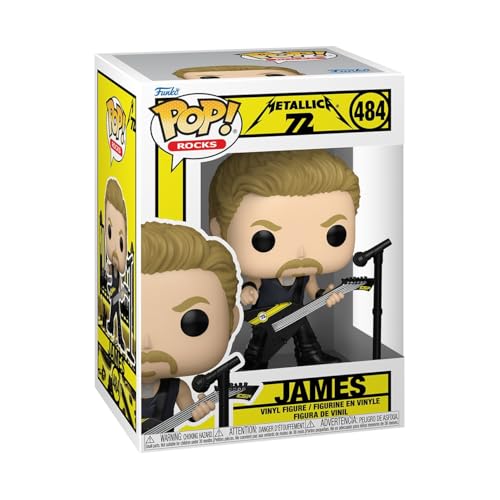 Funko Pop! Rocks: Metallica - James - 72 Seasons - Collectable Vinyl Figure - Gift Idea - Official Merchandise - Toys for Kids & Adults - Music Fans