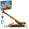 LEGO City Yellow Mobile Construction Crane Building Toy - Construction Toys for Boys & Girls, Ages 9+ Years - Gifts for Christmas - Pretend Play Set