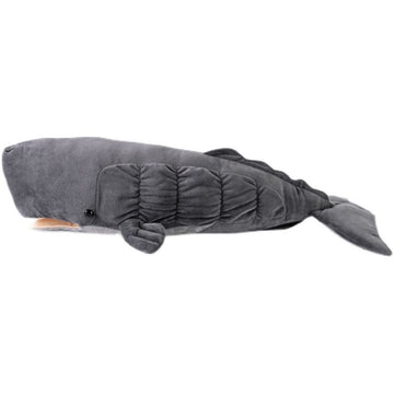 Niuhoulu Sperm Whale Stuffed Animals Soft Plush Toy Kids Cuddly Fluffy Plushie Doll for Girls Boys Babies Toddlers Girlfriends (19")