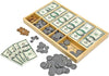 Melissa & Doug Play Money Set - Educational Toy with Paper Bills and Plastic Coins (50 of Each Denomination) and Wooden Cash Drawer for Storage