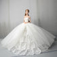 Fashion Princess Wedding Dress Party Gown Clothes for 11.5inch Doll Fishtail Dresses 1:6 Dolls Accessories (Style B)