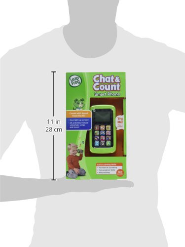 LeapFrog Chat and Count Smart Phone, Scout, Green