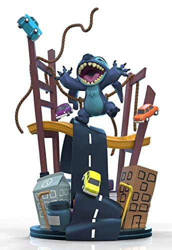 QMx Disney Stitch Visits San Francisco Q-Fig Max Elite, Blue