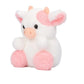 GracesDawn Cow Plush Toy, Plush Pillow Cow Toy, Palm Cows Plush Stuffed Animal Toy, Cartoon Cute Pink Cow Plush Toy, 7.8 inches high