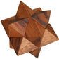 6 Wooden Puzzle Gift Set in A Wood Box - 3D Unique IQ Puzzles