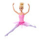 Barbie Ballerina Doll, Blonde Fashion Doll Wearing Purple Removable Tutu, Posed with Ballet Arms & “en Pointe” Toe Shoes, HRG34