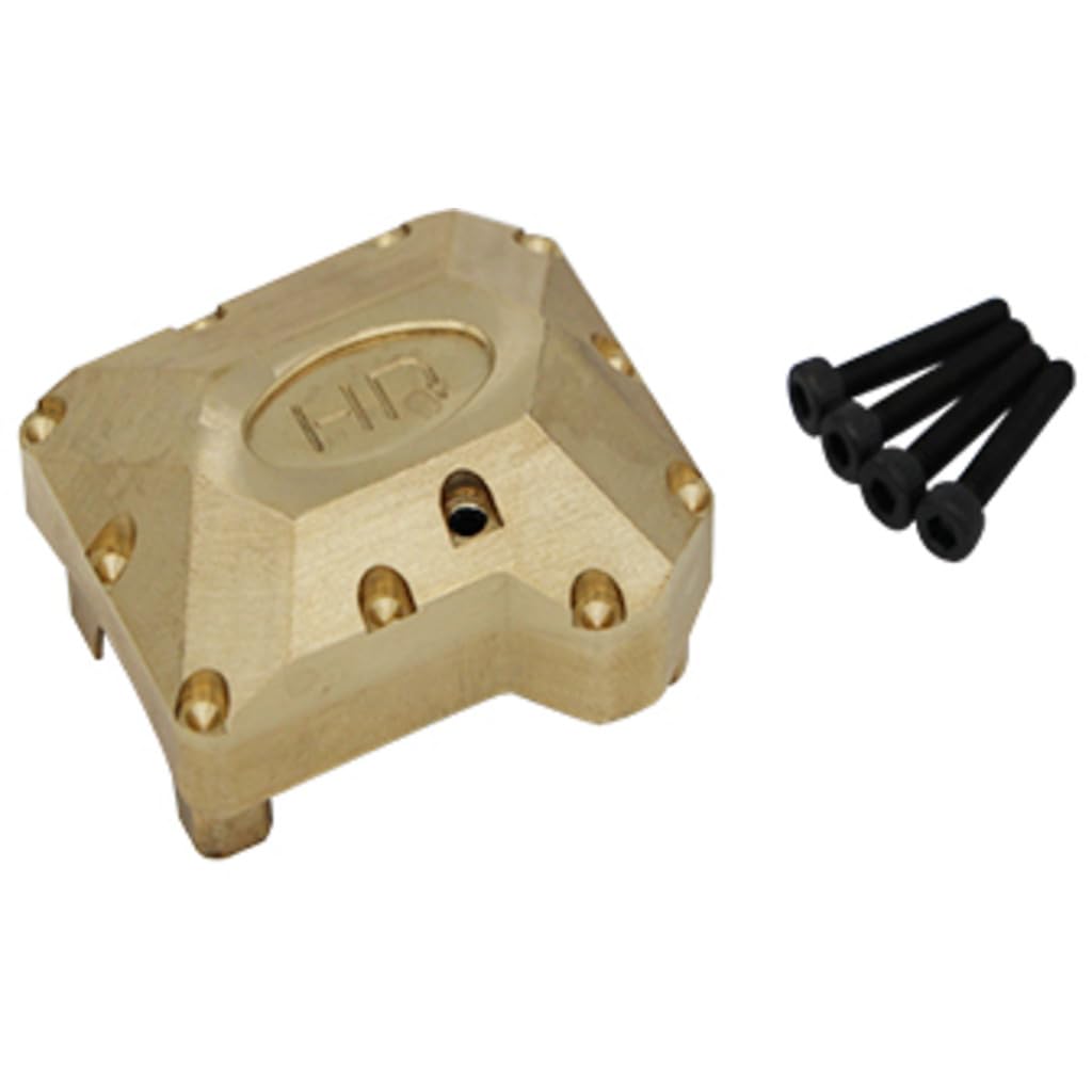 Hot Racing TRXF12CH01 Heavy 70g Brass Differential Cover TRA TRX-4