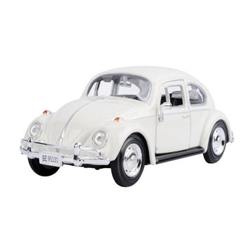 1966 Beetle White On Her Majesty's Secret Service (1969) Movie Series 1/24 Diecast Model Car by Motormax 79854w