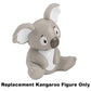 Replacement Gray Koala Bear Figure for Fisher-Price Little People Safari Animal Friends Playset - GFL22