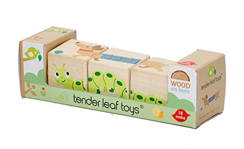 Tender Leaf Toys - Educational Twisting Toy - My First Baby Wooden Puzzle Game - Early Learning to Develop Strategic Thinking and Fine Motor Skills