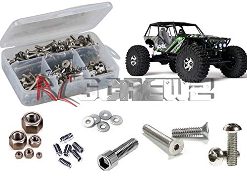 Axi004 - Compatible with Axial Racing Wraith RTR Stainless Steel Screw Kit