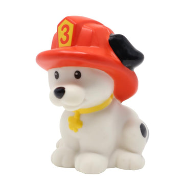 Fisher-Price Replacement Part Little People Lift n Lower Firetruck Playset DNF85 - Replacement Dalmatian Fire Dog Figure