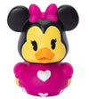 Just Play, Valentines Minnie Mouse Rubber Duck Bath Toy, 3 Inches