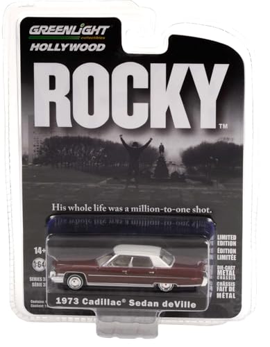 Greenlight 1:64 Hollywood Series 35 - Rocky (1976) - 1973 Sedan deVille 44950-A [Shipping from Canada]
