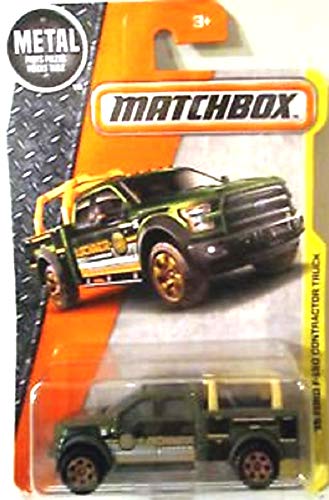Matchbox 2017 MBX '15 Ford F-150 Construction Truck 47/125