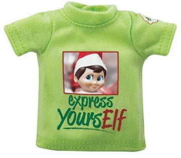 The Elf on the Shelf Clothing Set - 3 Tshirt Value Pack and Carrying Case - Three Stylish Tees for Boy Elf or Girl Elf